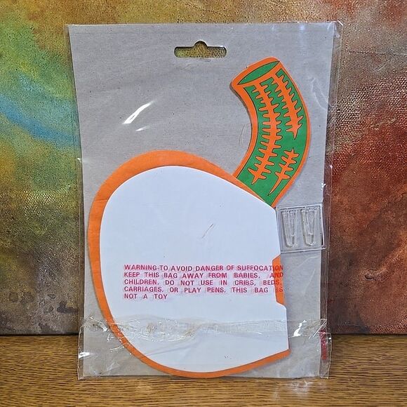 10" Honeycomb Pumpkin Decoration Fall Thanksgiving Orange Tissue Paper - Picture 2 of 4